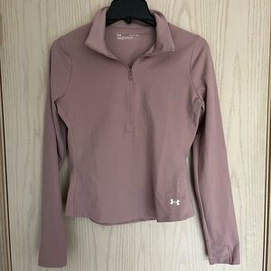 Under Armour Women's Dusty Pink Long Sleeve Top